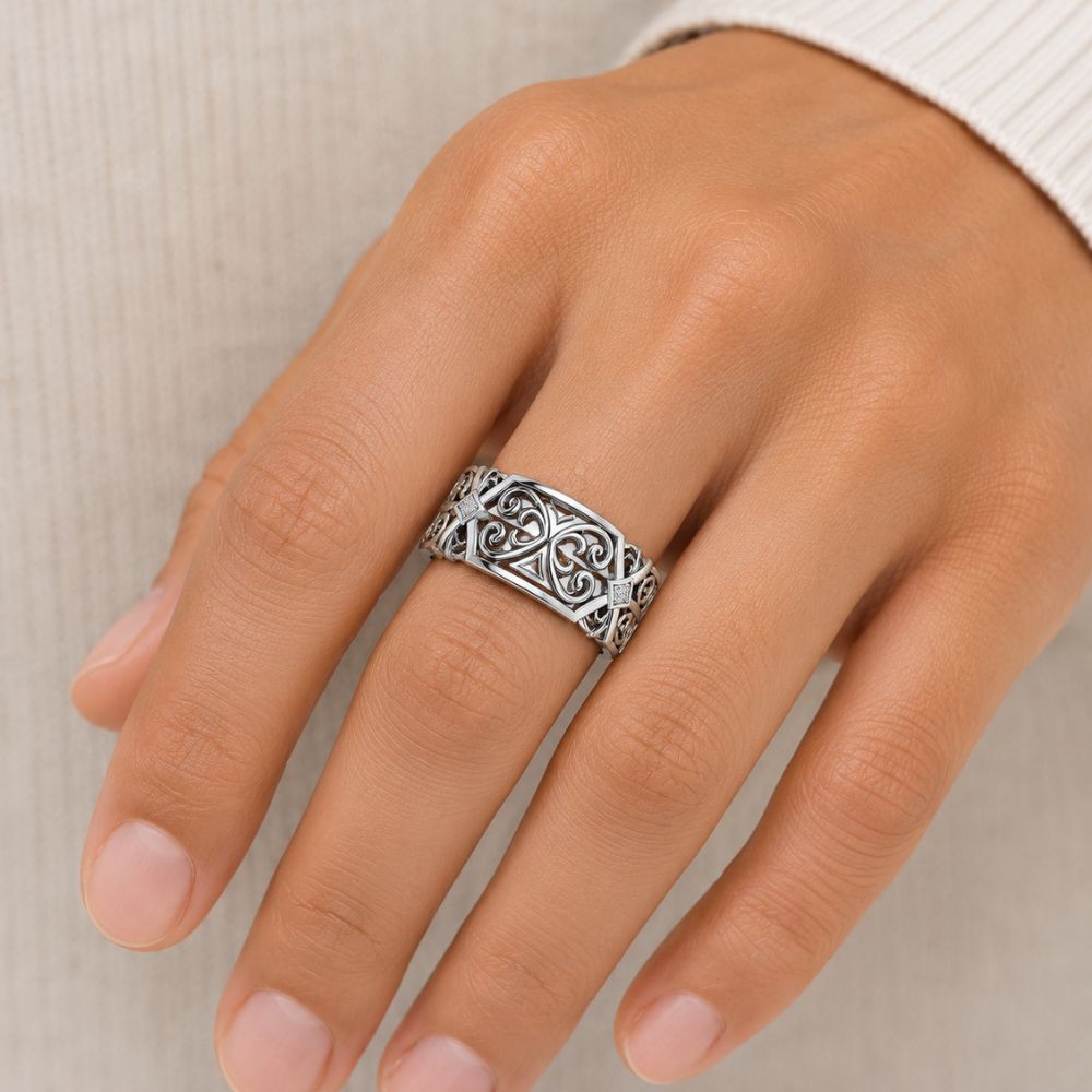 Lab Grown Diamond Round Cut Classic Men's Wedding Ring