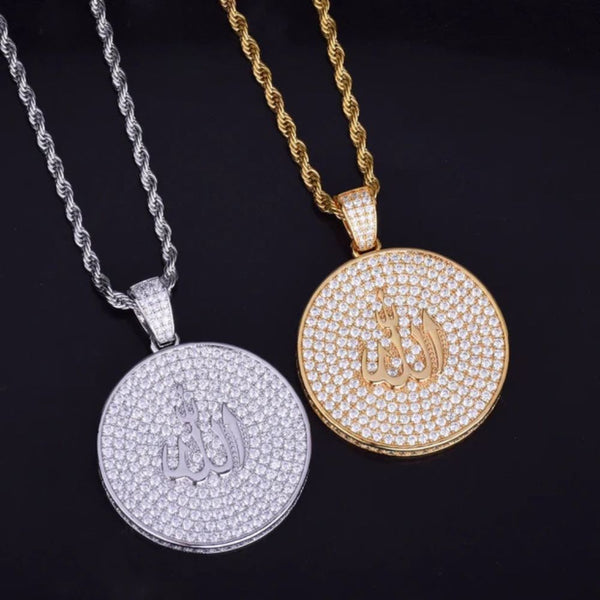 Round Cut Lab Grown Diamond Classic Hip Hop Pendant