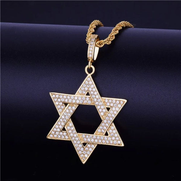 Round Cut Lab Grown Diamond Iced Out Hip Hop Pendant