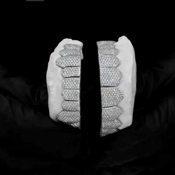 Iced Out Grillz Moissanite Customized Grillz