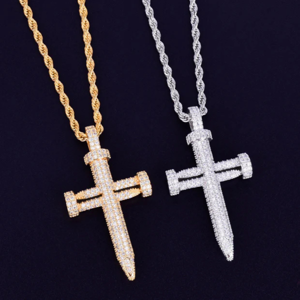 Men's Wear Round Cut Lab Grown Diamond Hip Hop Pendant