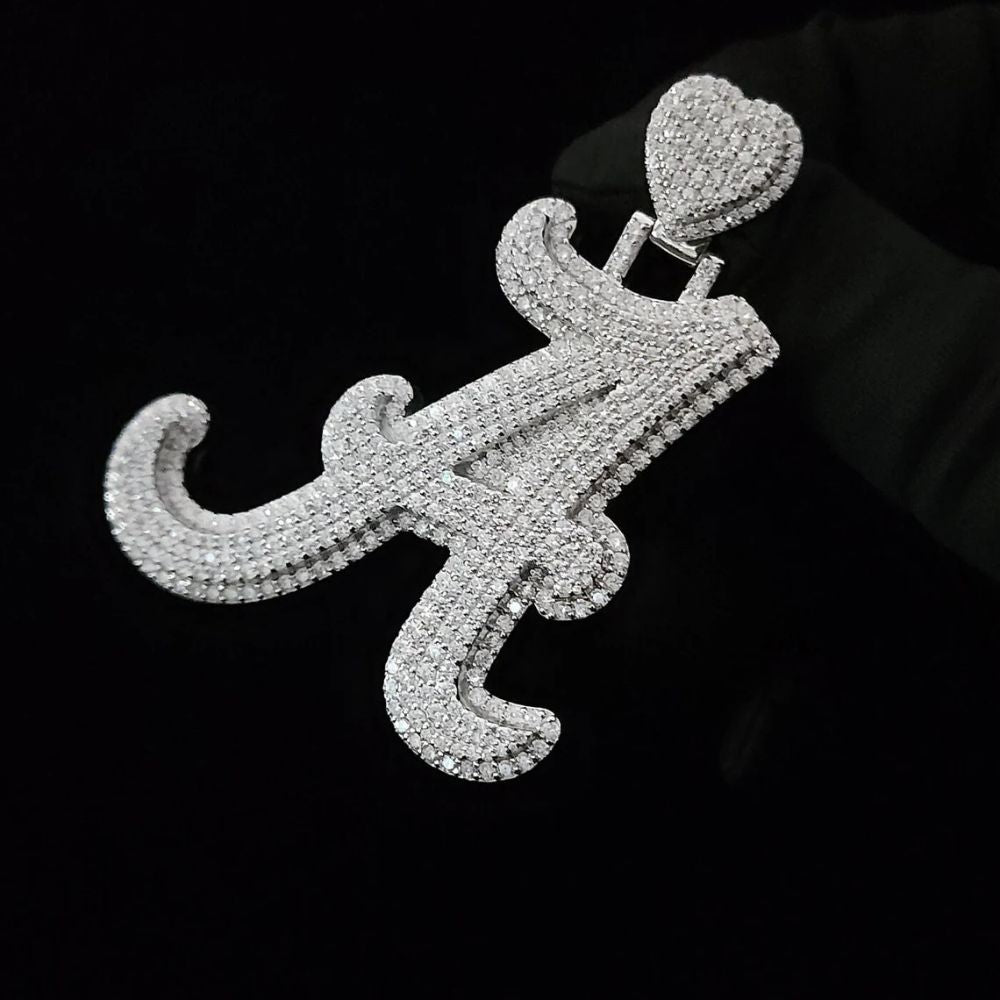 Moissanite Diamond Iced Out Hip Hop Pendant