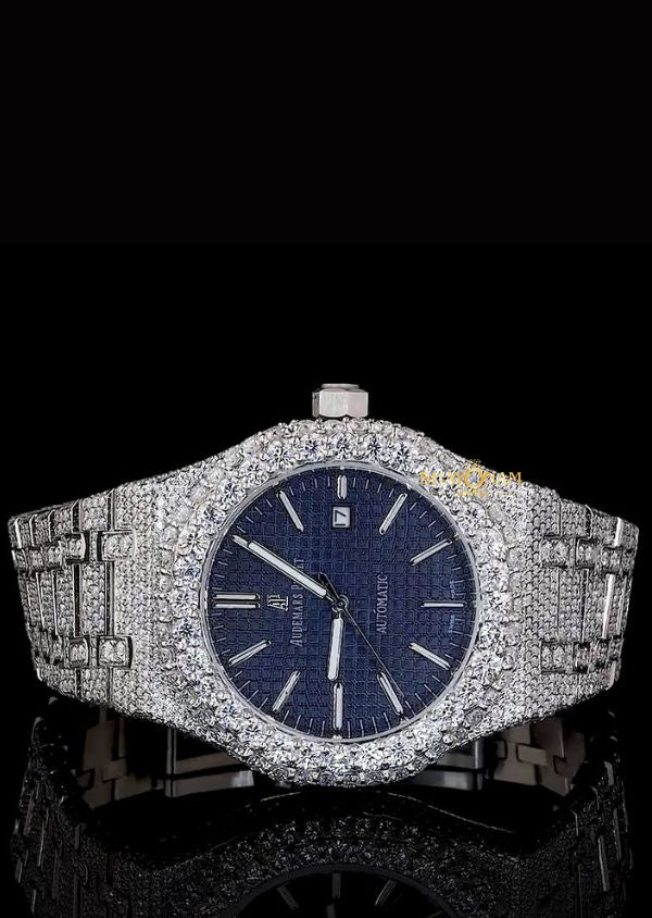 Full White Moissanite Diamond Iced Out Luxury Watches