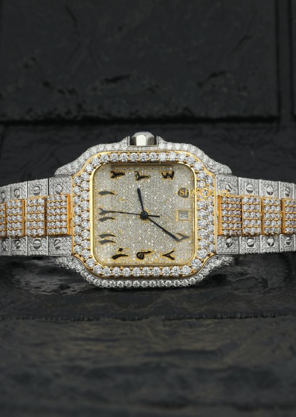 Moissanite Diamond Iced Out Hip Hop Luxury Watch