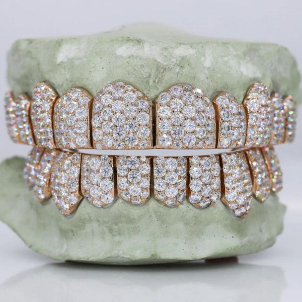 VVS1 Moissanite Iced Out Hip Hop Grillz For Men