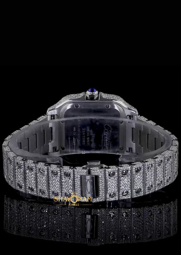 Iced Out Moissanite Diamond Hip Hop Luxury Watch