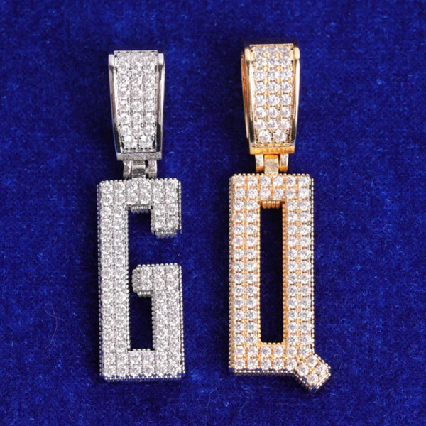 Round Cut Lab Grown Diamond Iced Out Hip Hop Pendant