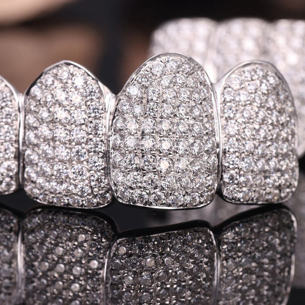 VVS1 Moissanite Iced Out Grillz For Men's