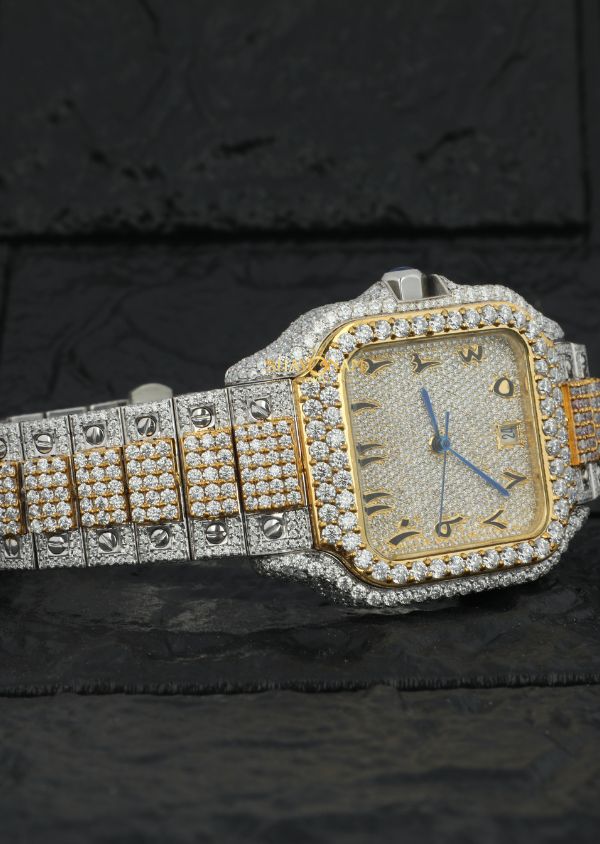 Moissanite Diamond Iced Out Hip Hop Luxury Watch