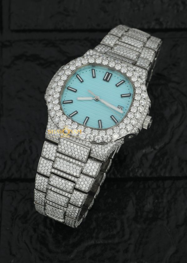 Moissanite Watch Hip Hop Luxury Diamond Watch