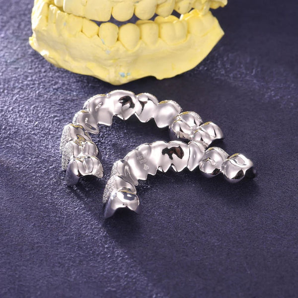 VVS1 Moissanite Iced Out luxury Hip Hop Grillz