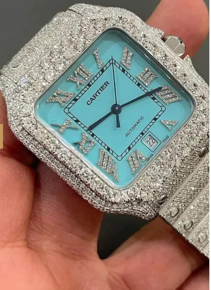 4 Cartier Moissanite Diamond Watches