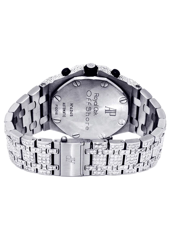 Stainless Steel Men's AP Luxury Watch with Moissanite Diamond