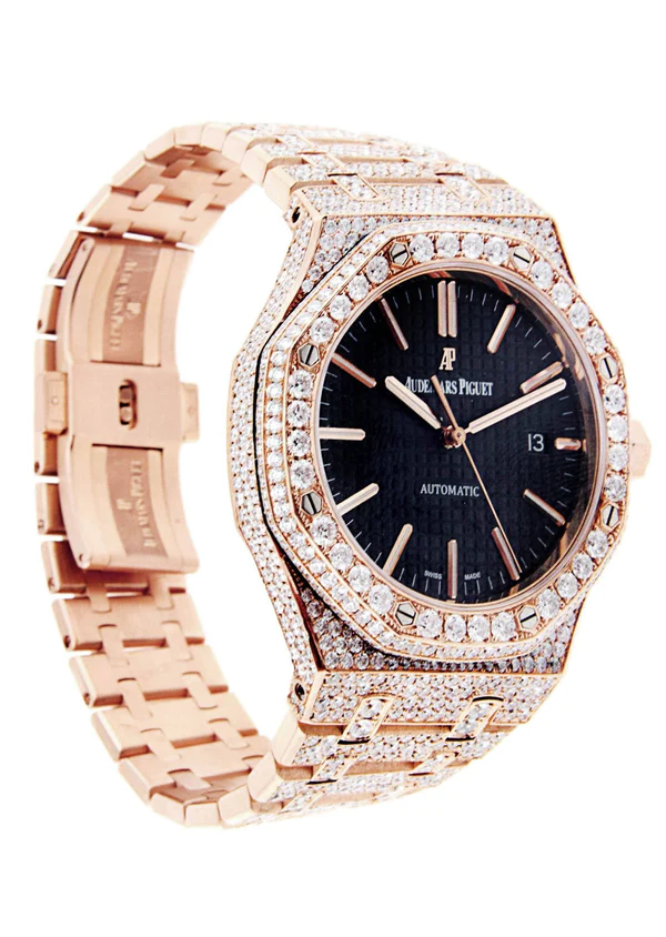 Moissanite Diamond Watch Personalized AP Watch for Men