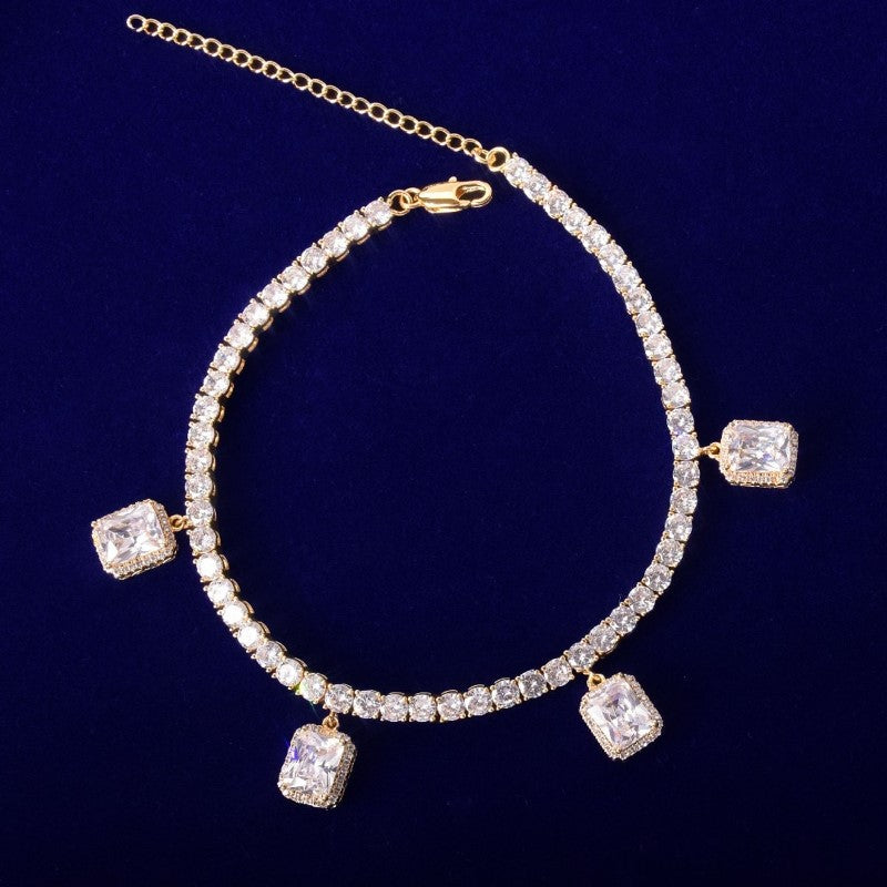 Moissanite Diamond Tennis Bracelet for Women's