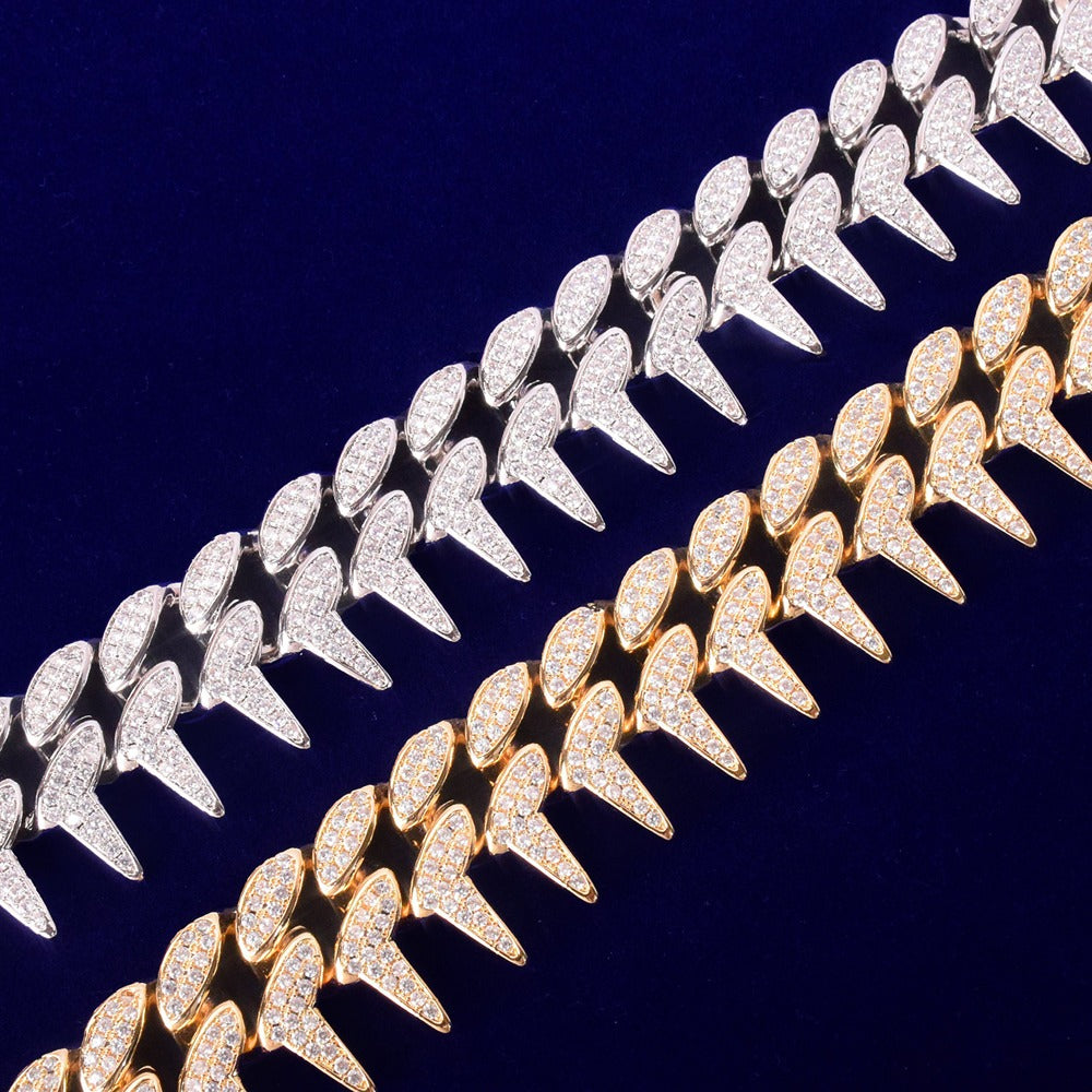 Moissanite Iced Out Unique Cuban Link Chain