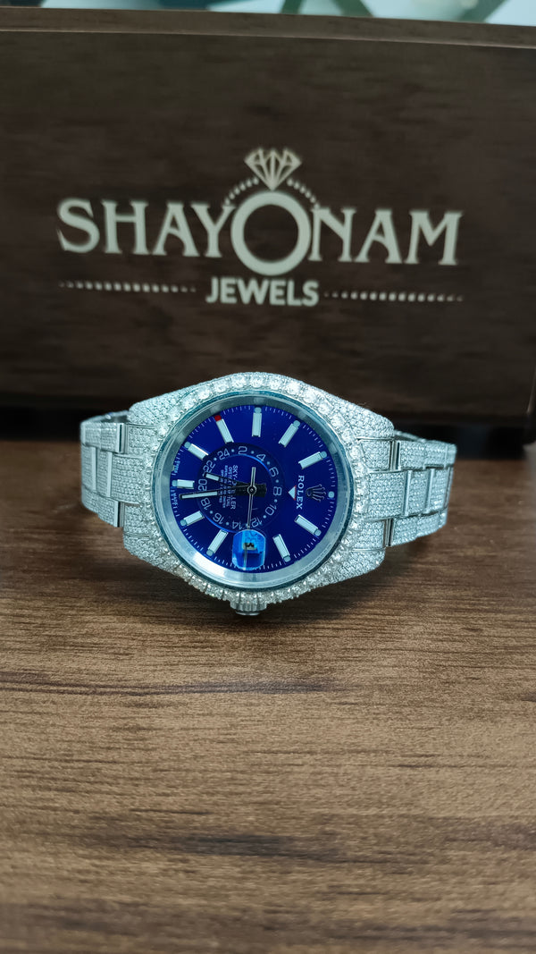 Moissanite Diamond Hip Hop Luxury Watch