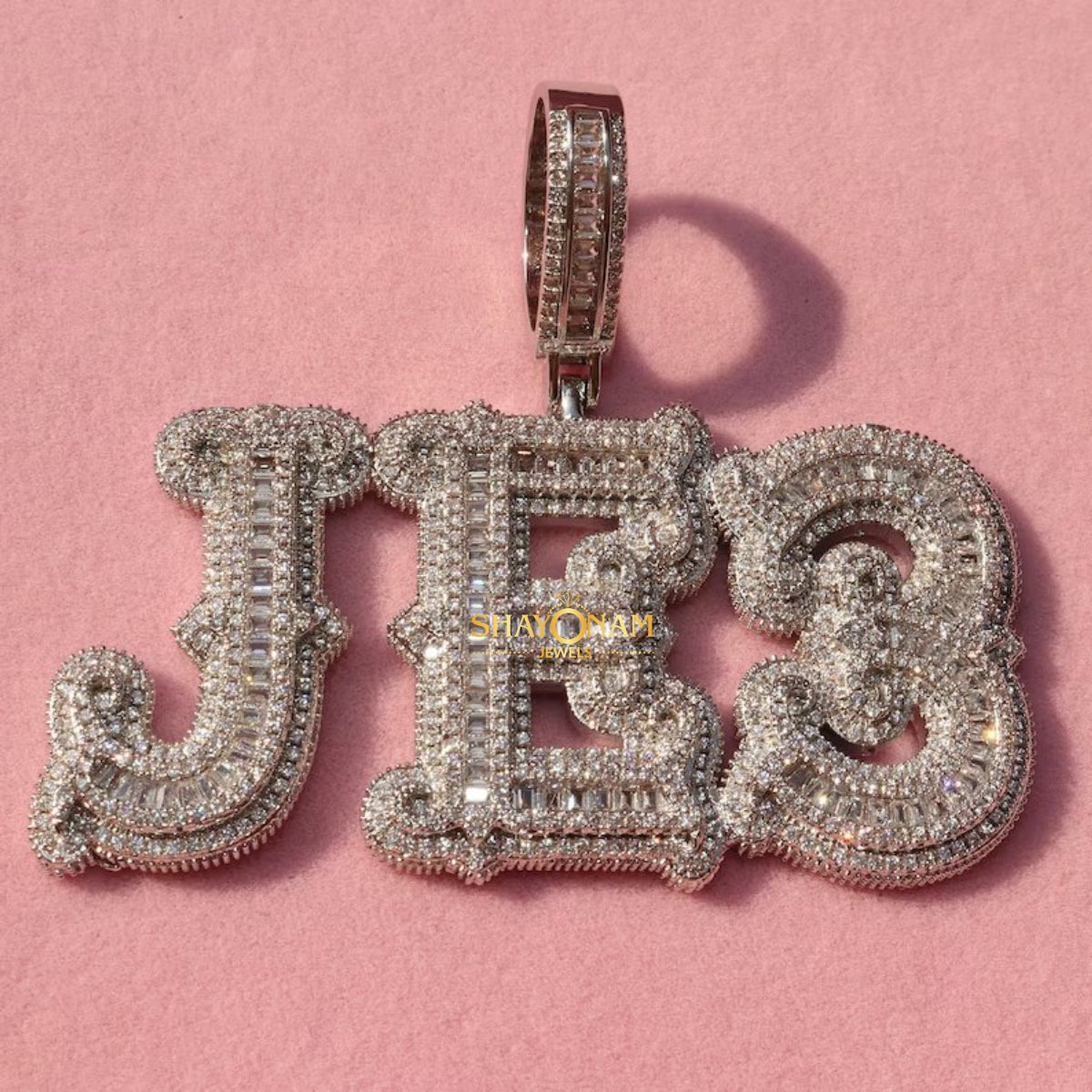 Custom Name Necklace Hip Hop Jewelry Pendants Moissanite Necklace