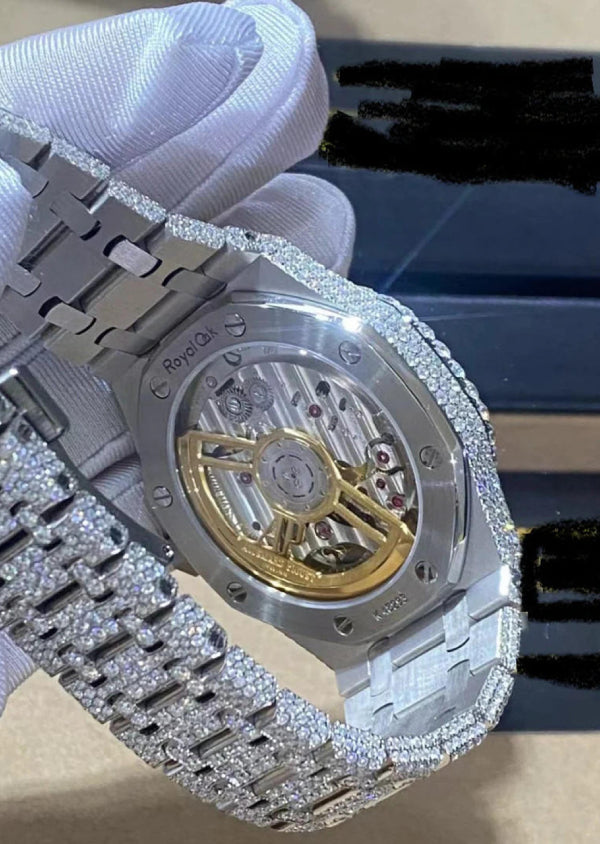 Iced Out Moissanite Diamond AP Luxury Hip Hop Men's Watches