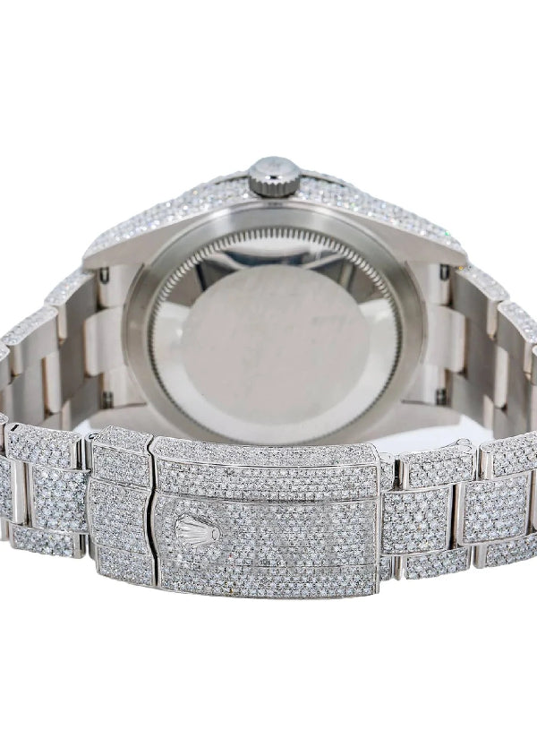 Iced Out Hip Hop Luxury Rolex Moissanite Diamond Watch