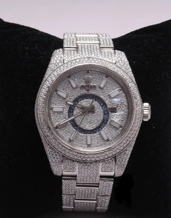 Automatic Movement Moissanite Diamond Watches