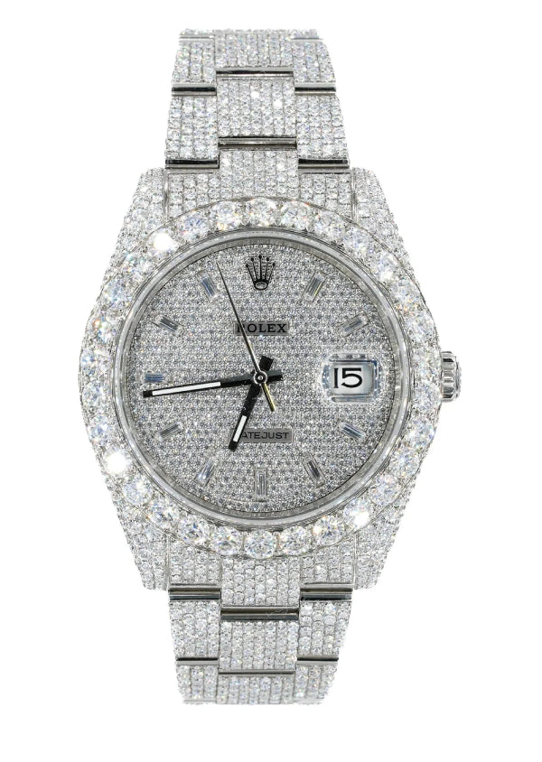 Rolex Datejust Moissanite Iced Out Luxury Watches