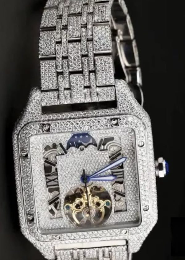 Latest Design Cartier Luxury Hip Hop Men's Watch