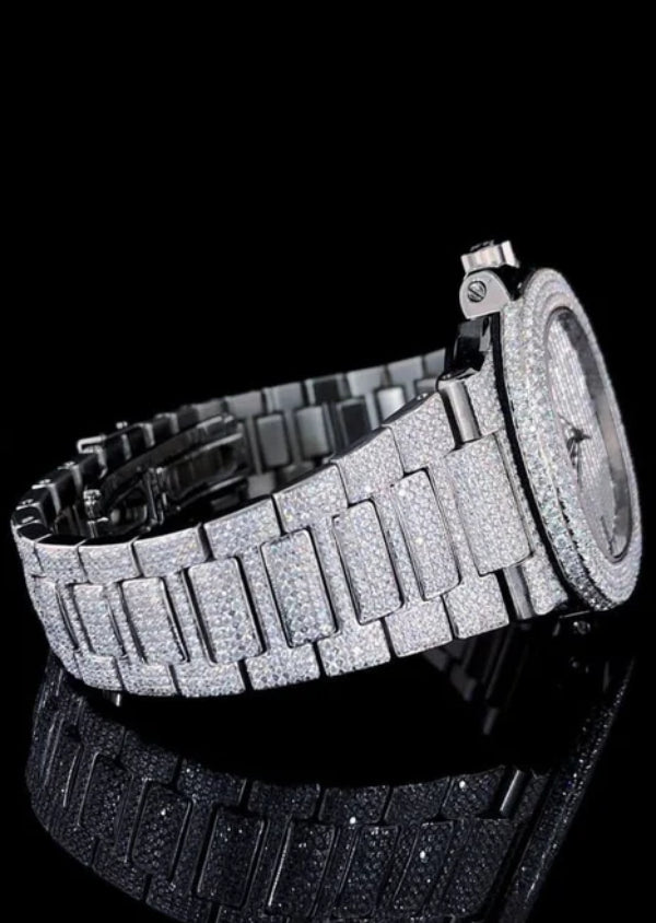 Moissanite Diamond Iced Out Hip Hop Luxury Watches for Men