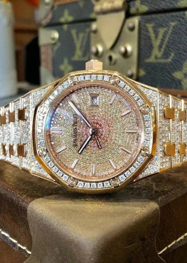 AP Moissanite Diamond Iced Out Hip Hop Luxury Watches