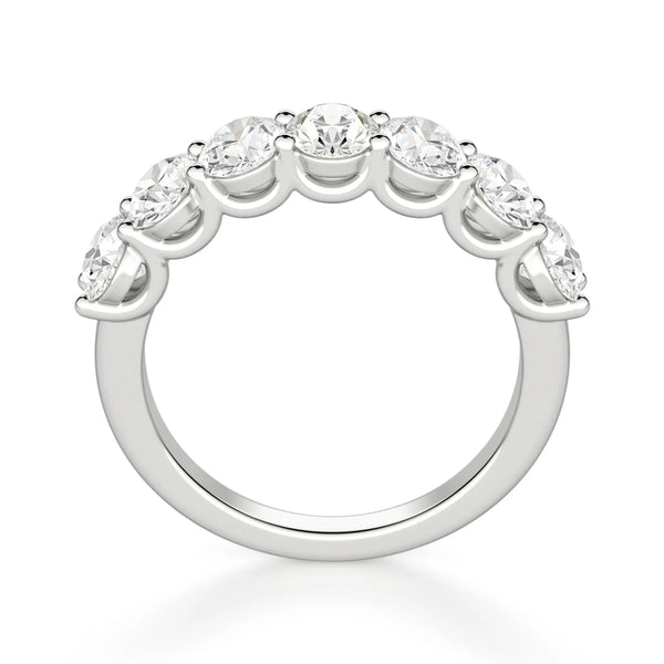 Oval Cut Seven Stone Moissanite Ring For Women