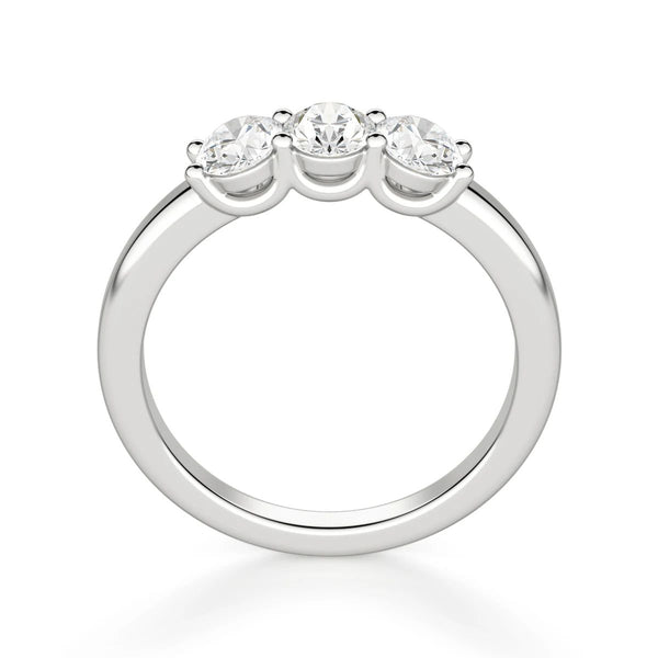 Oval Cut Wedding Anniversary Matching Band