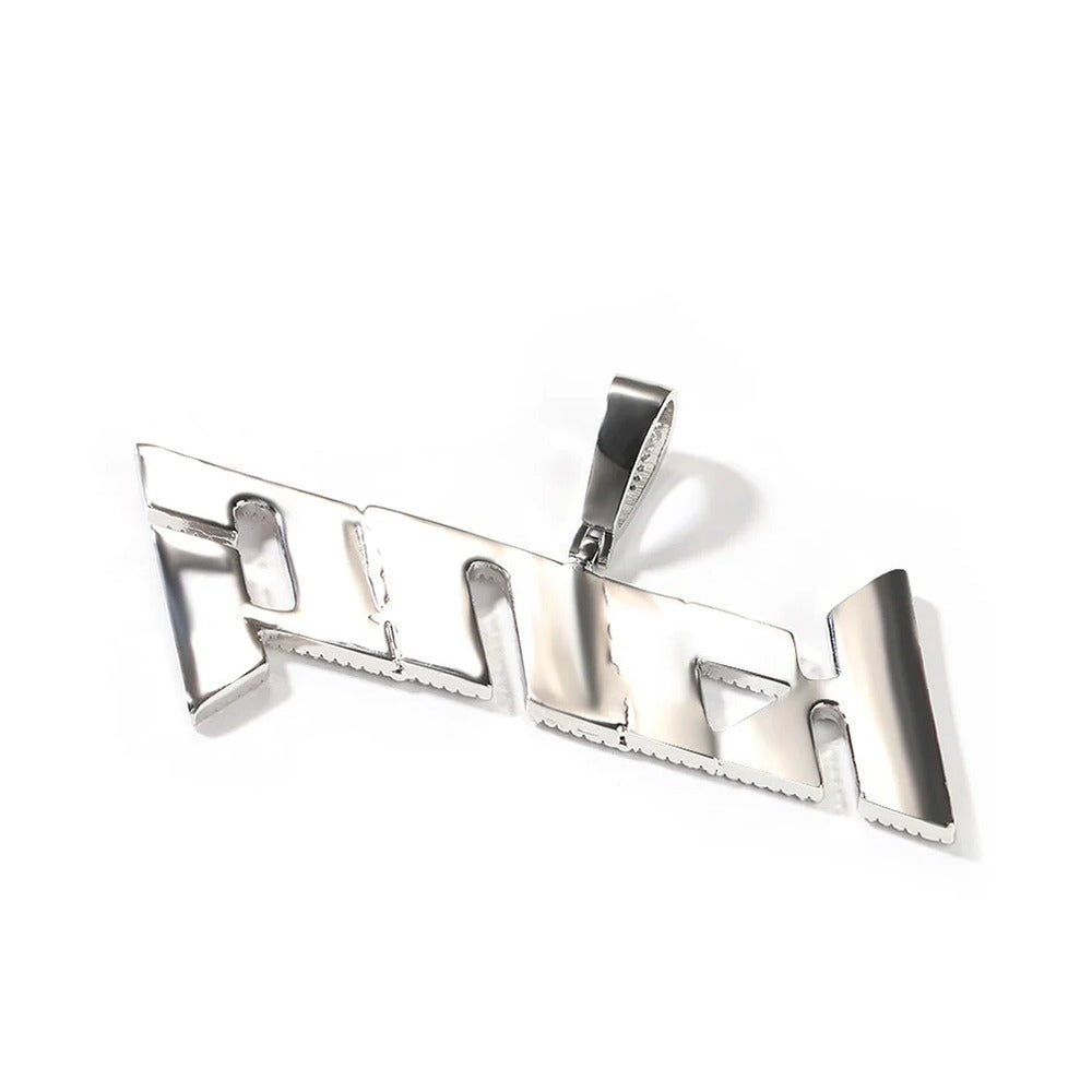 Moissanite Iced Out Custom Letter Hip Hop Pendant