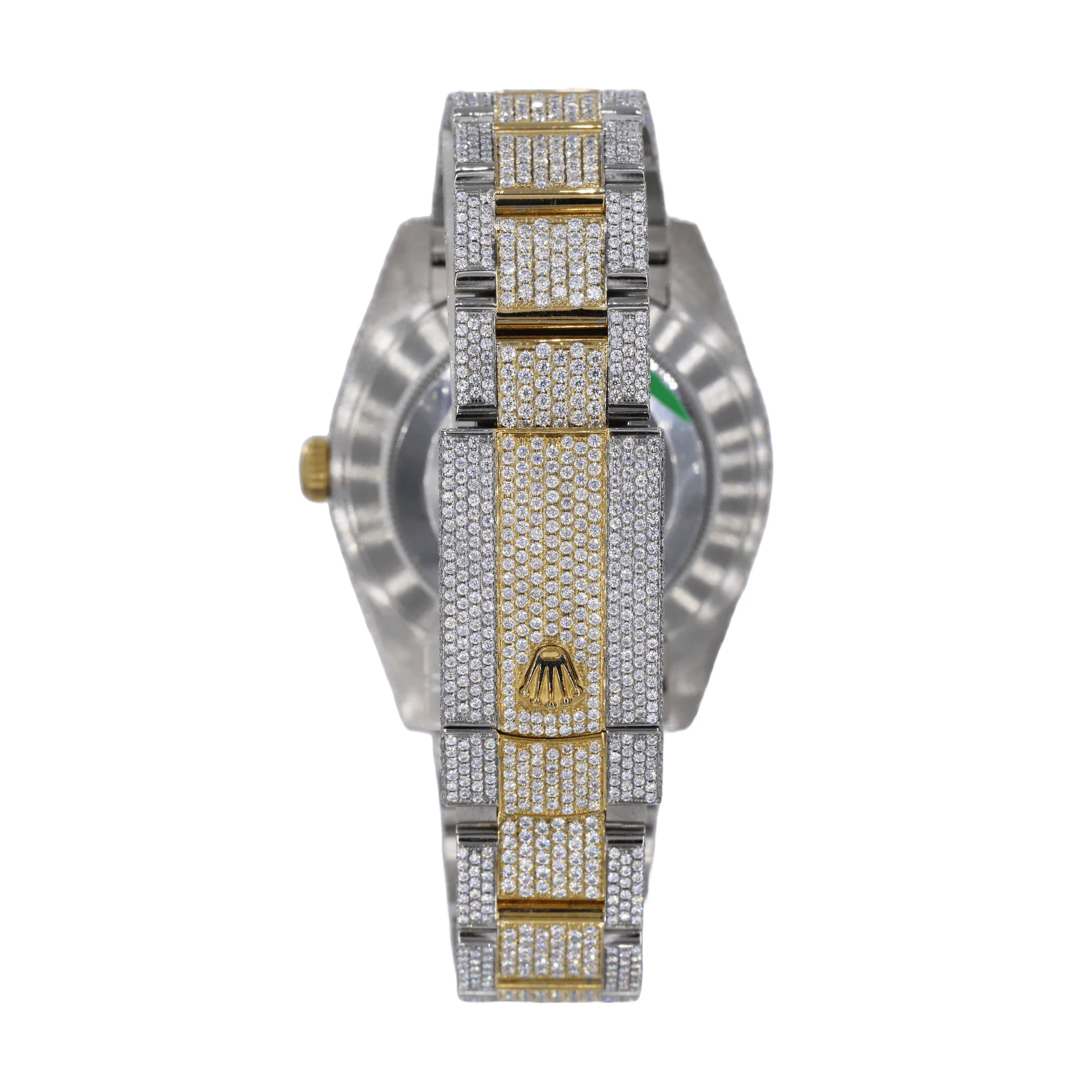 Fully Iced Out VVS Moissanite Diamond Watch Hip Hop Jewelry For Him