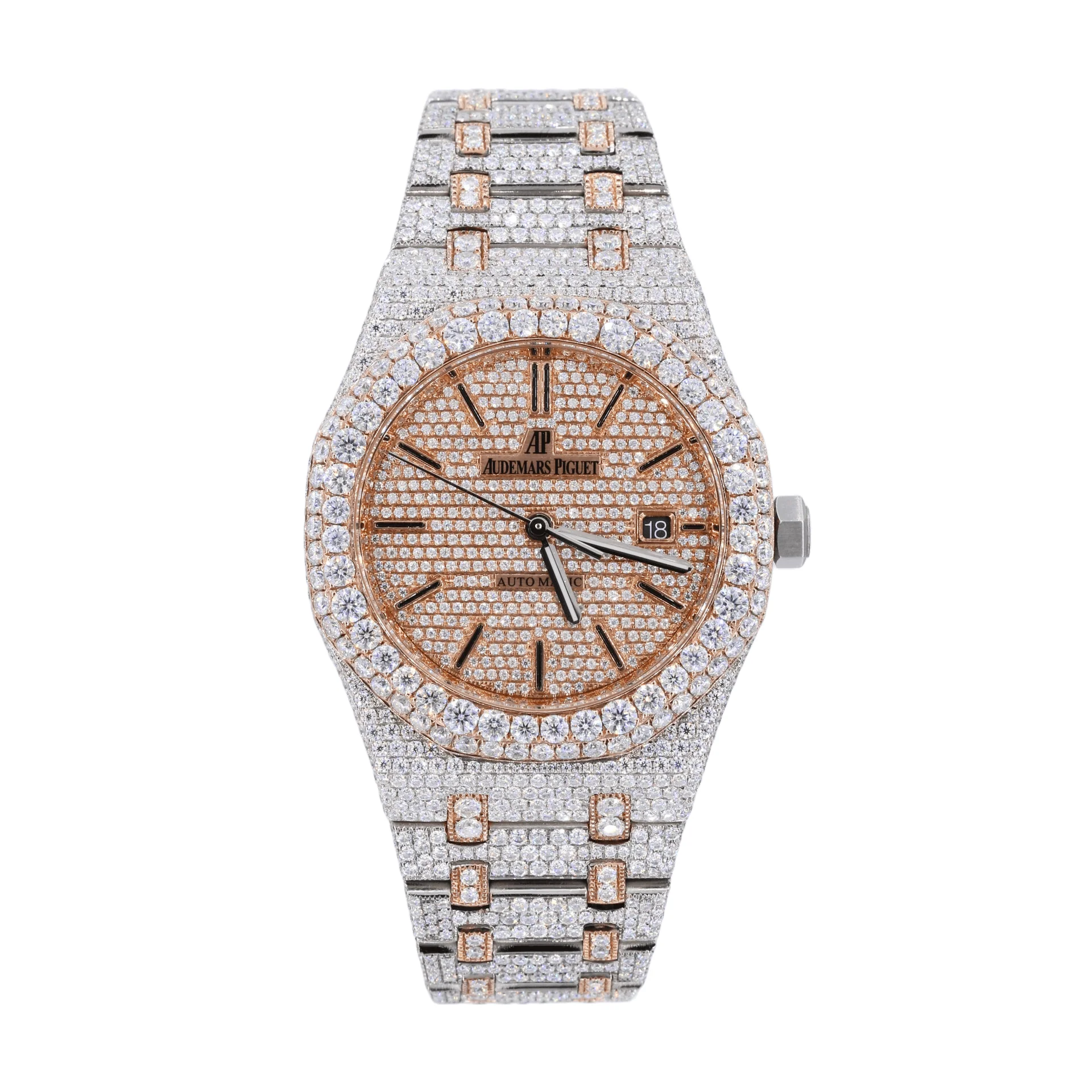 Iced Out AP Luxury Watches for Men Hip Hop Jewelry for Him