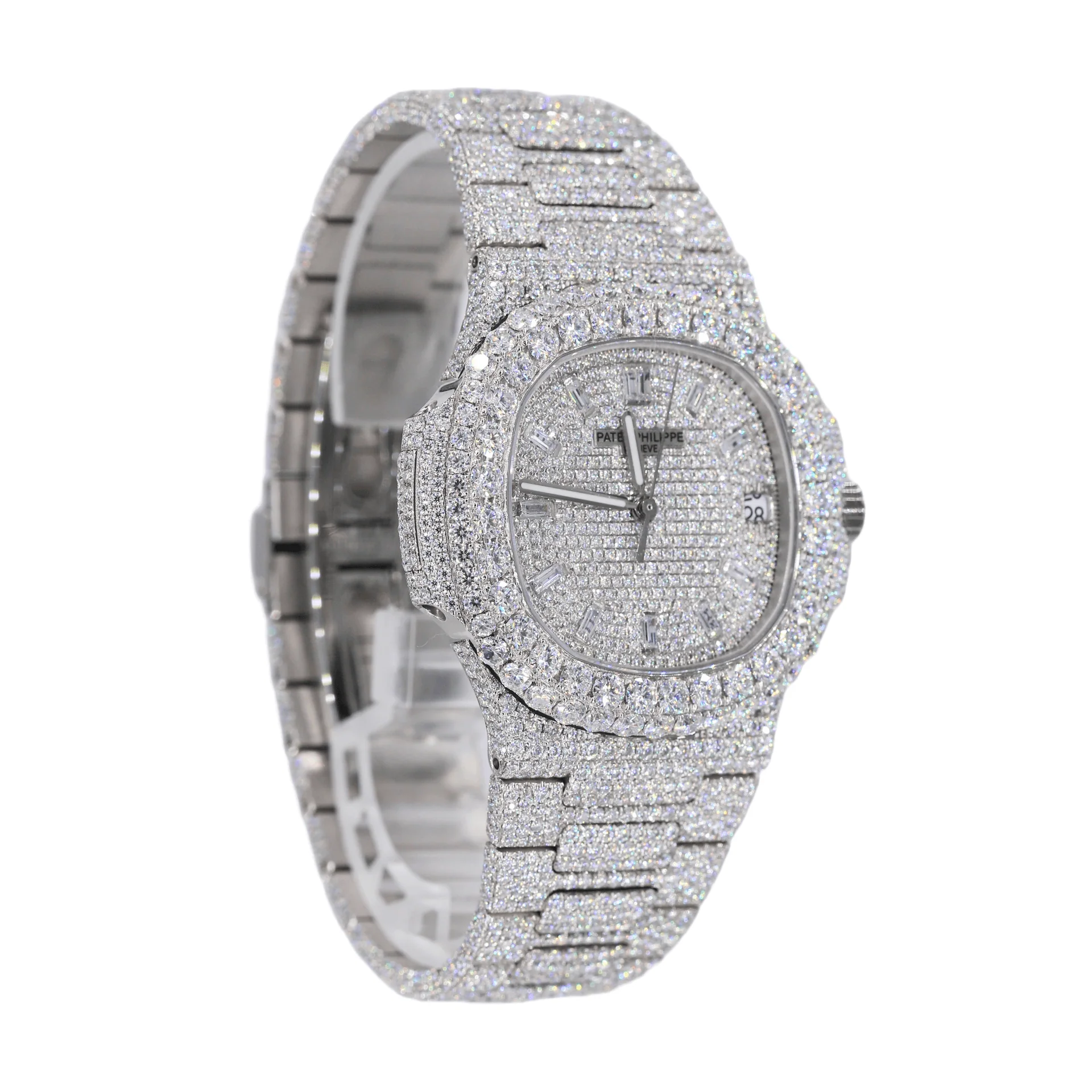 Moissanite Diamond Patek Luxury Hip Hop Watches