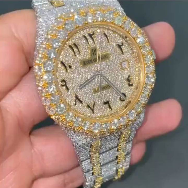Moissanite Diamond Watches For Men's Gift
