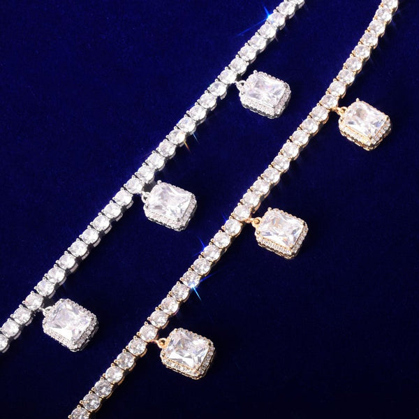 Moissanite Diamond Tennis Bracelet for Women's