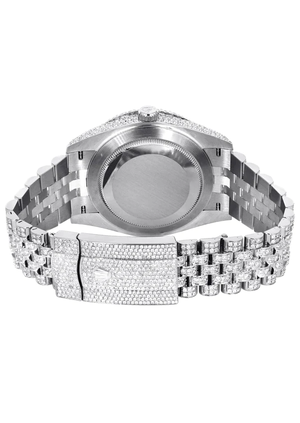 Luxury Fully Moissanite Diamond Hip Hop Style Watches For Men's