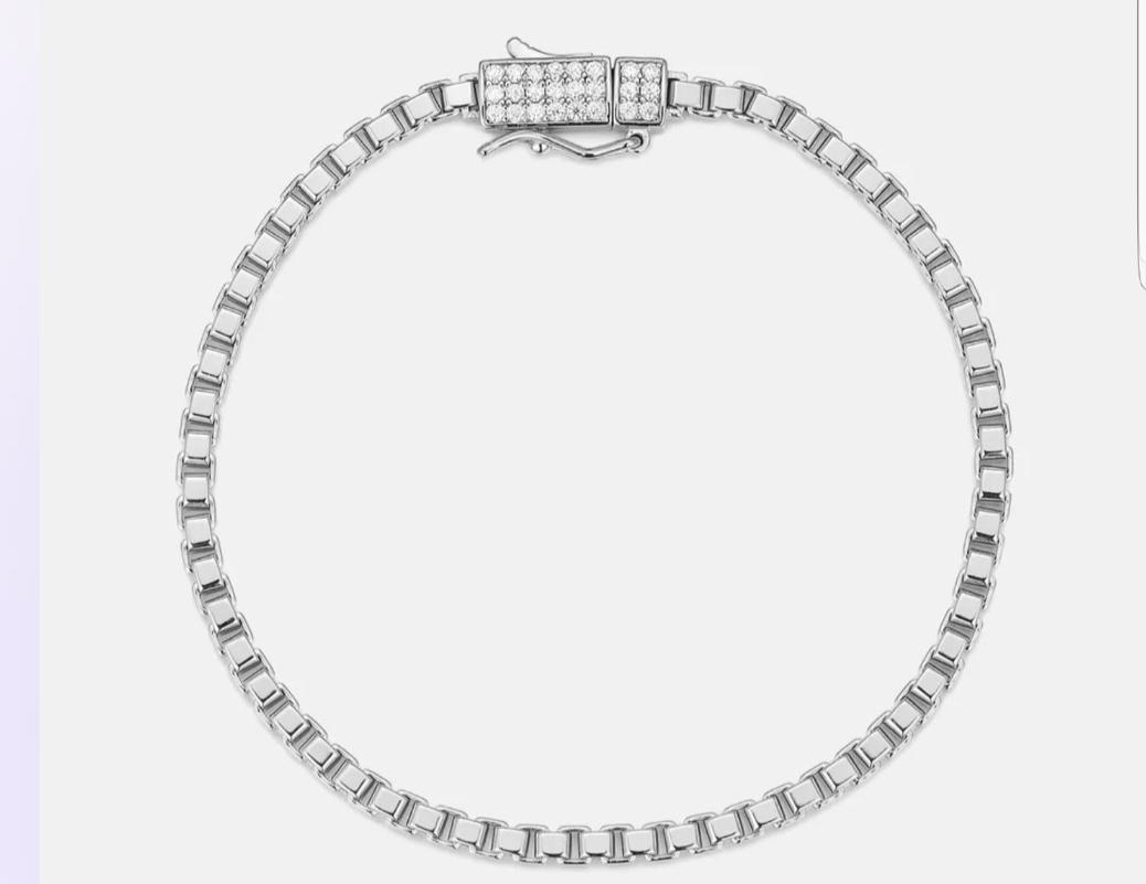 Customized Round Cut Lab Grown Diamond Bracelet