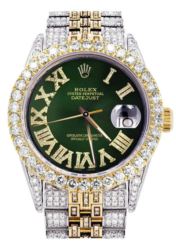 Luxury Men’s Diamond Watch, Stainless Steel Men's Watch, Iced Out Watches