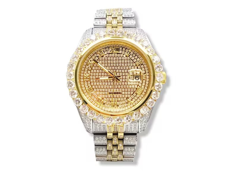 Rolex Moissanite Diamond Customized Watches Hip Hop Luxury Jewelry