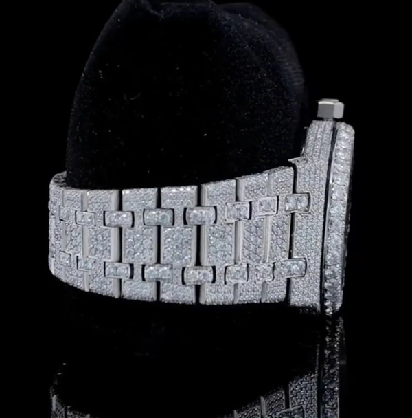 Moissanite Diamond Fully Iced Out Automatic Luxury Watches For Men's