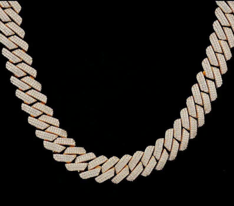18MM Cuban Chain for Men's Hip Hop Jewelry