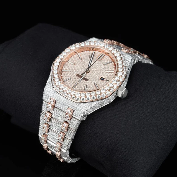 Moissanite Diamond AP Luxury Watches For Men's