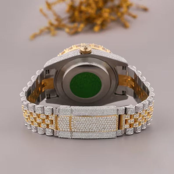 Moissanite Diamond Iced Out Hip Hop Luxury Watches for Him