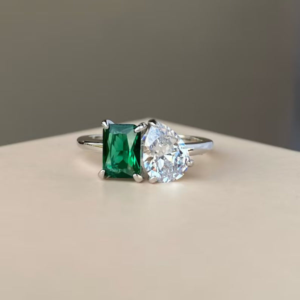 Toi et Moi Engagement Rings Celebrity Rings