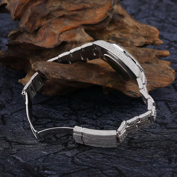Moissanite Diamond Hip Hop Luxury Watches For Men's