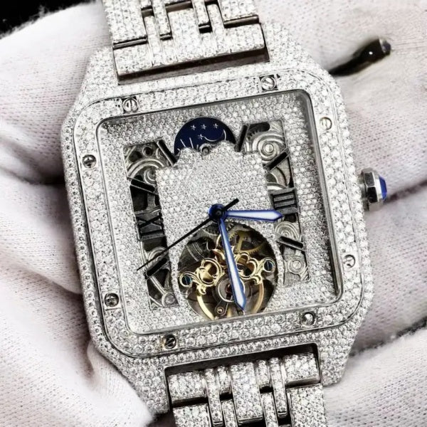 Latest Design Cartier Luxury Hip Hop Men's Watch