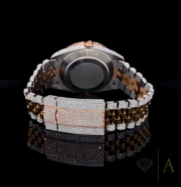 Handmade Moissanite Diamond Customized Luxury Watches