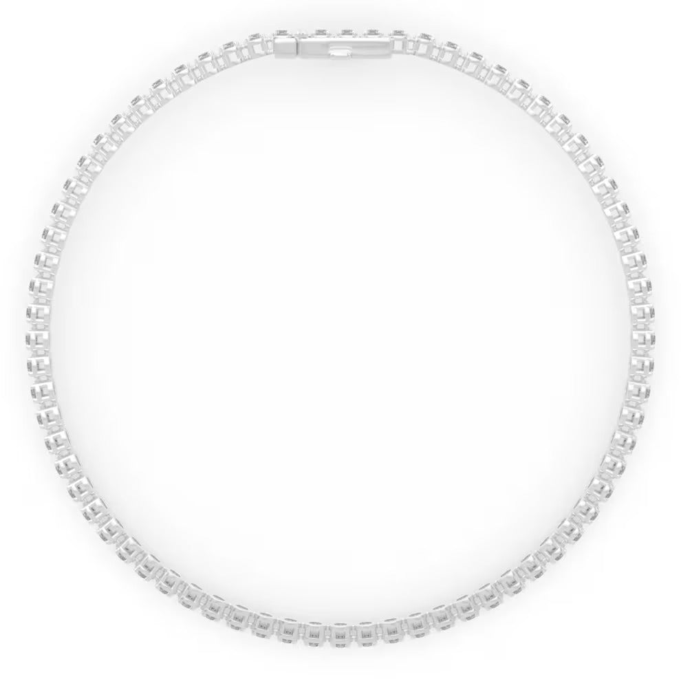 Round Cut Moissanite Classic Tennis Bracelet For Women